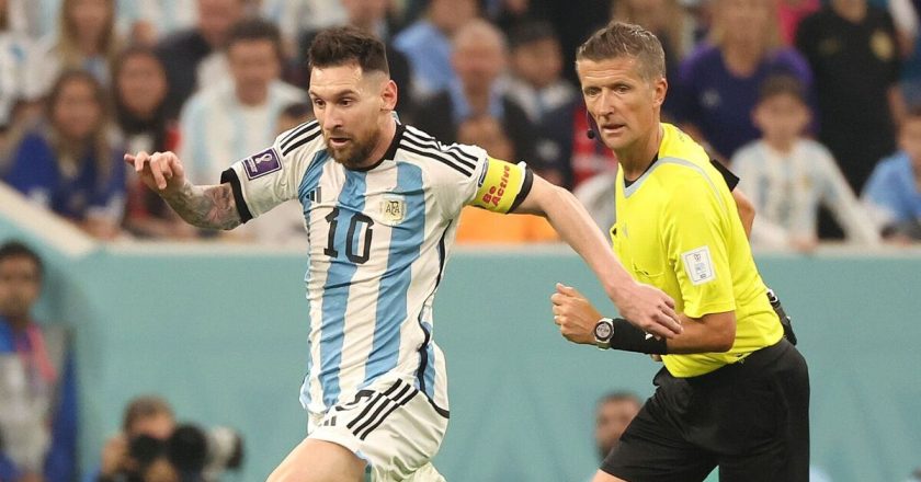 England vs Serbia referee was 'a disaster' at World Cup and helped Lionel Messi win trophy